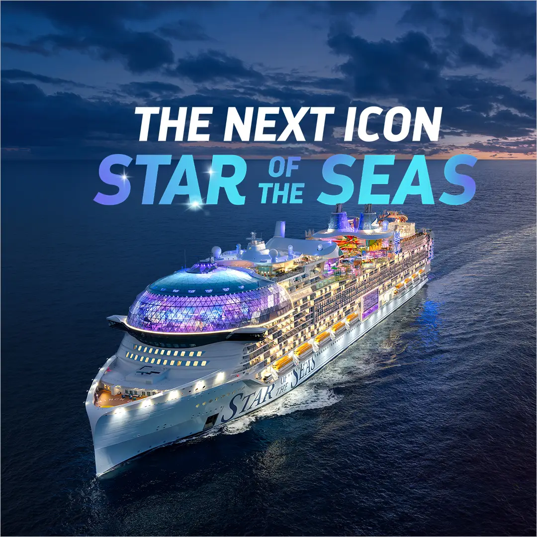 Stunning view of Star of the Seas - Expert travel planning and vacation packages available