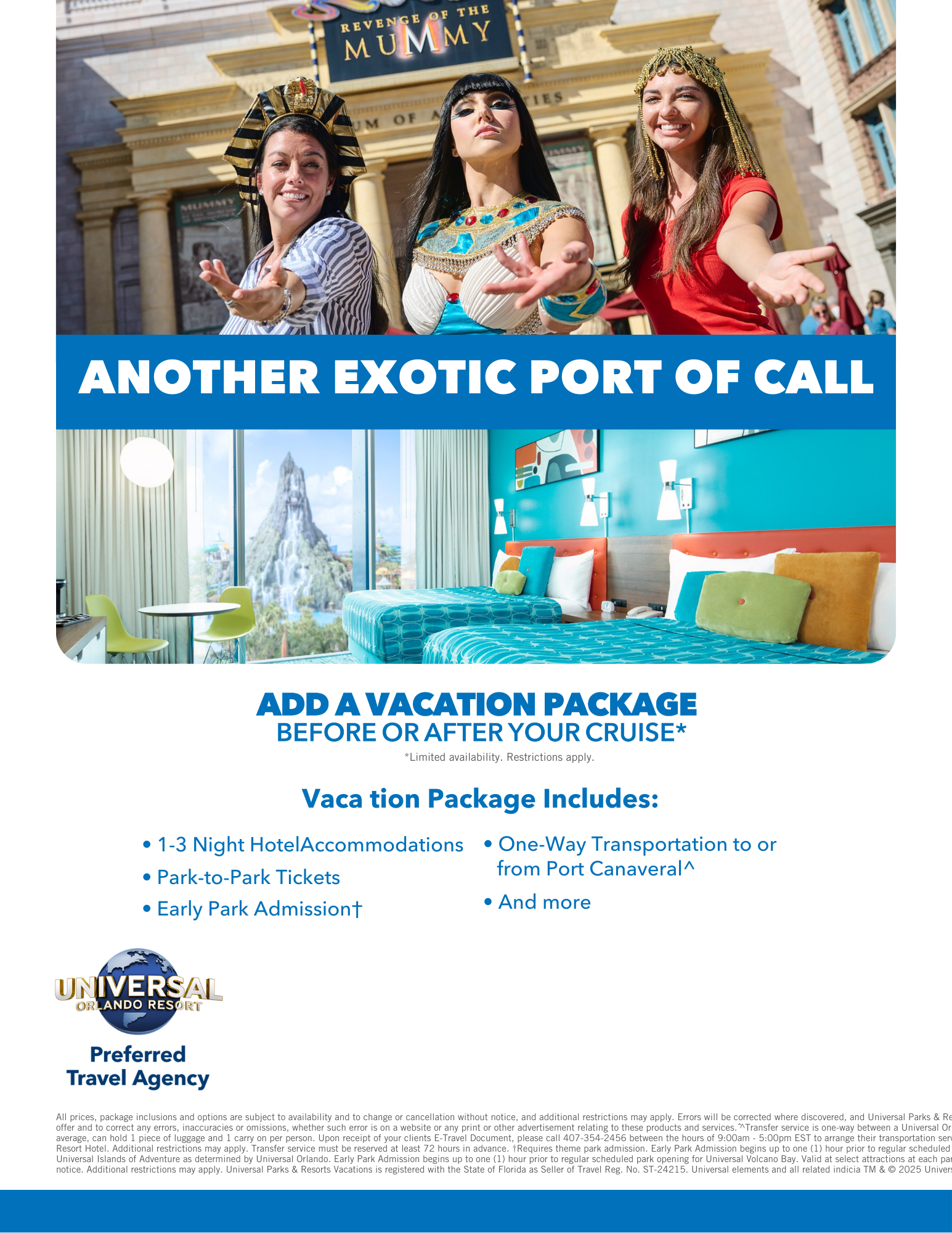 Flyer - Cruise Package - U-Preferred2