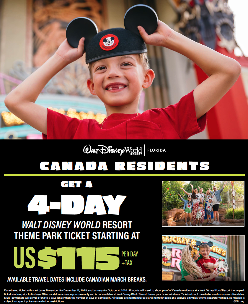 Canada Residents 4-Day Ticket offer Screenshot 2025-11-06 at 9.52.20 AM
