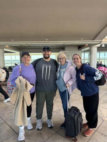 Meeting up with Disney Cruise Line Staff at MCO