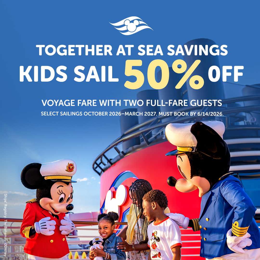 Save 50% on kids with this new Disney Cruise Line offer! IMG_5152